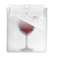 Wine Glass Steve Socha Duvet Cover Double Side (full/ Double Size) by WineGlassOverlay