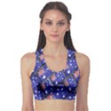 Australian Flag Urban Grunge Pattern Sports Bra View1