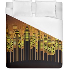 Buildings Skyscrapers City Duvet Cover (california King Size) by Nexatart