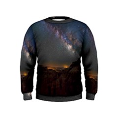 Fairyland Canyon Utah Park Kids  Sweatshirt by Nexatart