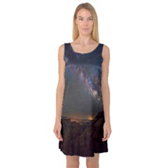 Fairyland Canyon Utah Park Sleeveless Satin Nightdress by Nexatart