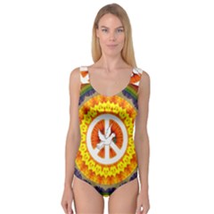 Peace Art Artwork Love Dove Princess Tank Leotard  by Nexatart