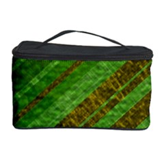 Stripes Course Texture Background Cosmetic Storage Case by Nexatart