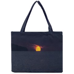 Sunset Ocean Azores Portugal Sol Mini Tote Bag by Nexatart