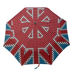 The Flag Of The Kingdom Of Great Britain Folding Umbrellas by Nexatart