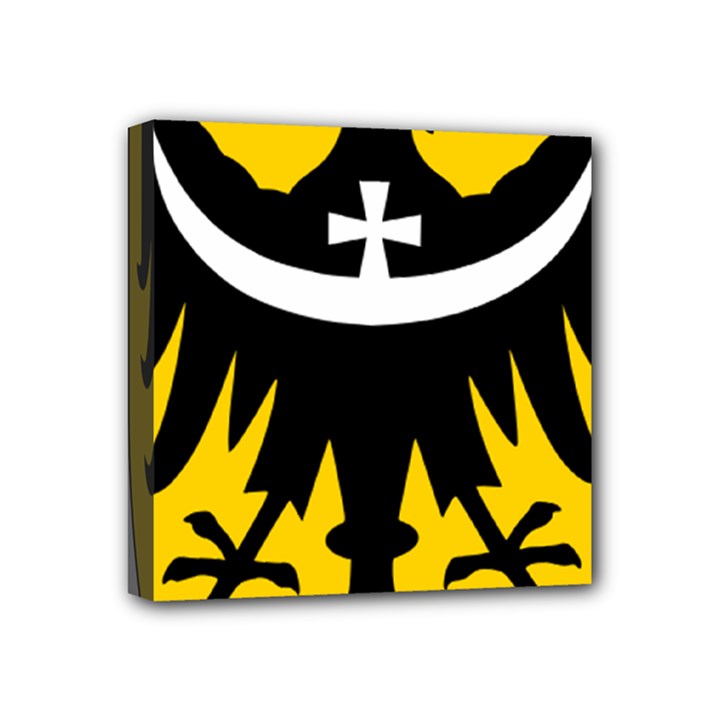 Silesia Coat of Arms  Mini Canvas 4  x 4 