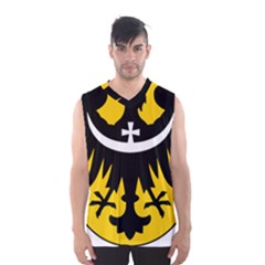 Silesia Coat Of Arms  Men s Basketball Tank Top