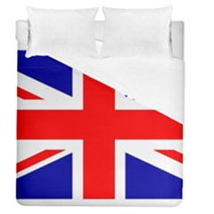 Union Jack Flag Duvet Cover (queen Size) by Nexatart