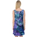 Abstract Ship Water Scape Ocean Sleeveless Satin Nightdress View2