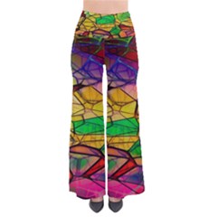 Abstract Squares Triangle Polygon Pants