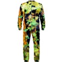 Abstract Trees Flowers Landscape OnePiece Jumpsuit (Men)  View2