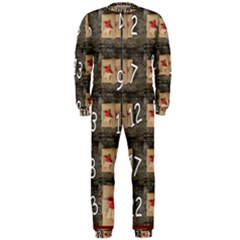 Advent Calendar Door Advent Pay Onepiece Jumpsuit (men)  by Nexatart