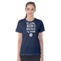 Blue thanks for being my anchor girlfriend Women s Cotton Tee View1