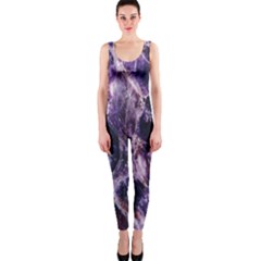 Agate Naturalpurple Stone Onepiece Catsuit