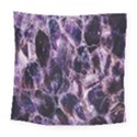 Agate Naturalpurple Stone Square Tapestry (Large) View1