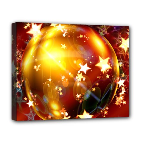 Advent Star Christmas Deluxe Canvas 20  X 16   by Nexatart