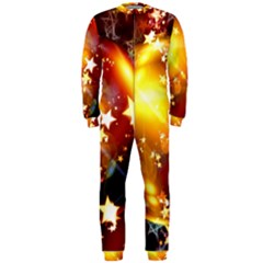 Advent Star Christmas Onepiece Jumpsuit (men)  by Nexatart