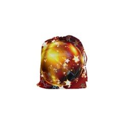 Advent Star Christmas Drawstring Pouches (xs)  by Nexatart