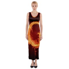 Fire Letterz G Fitted Maxi Dress