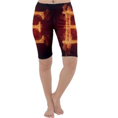 Fire Letterz E Cropped Leggings 