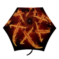 Fire Letterz X Mini Folding Umbrellas