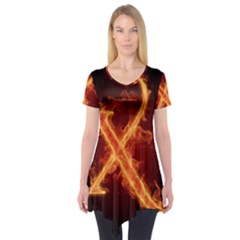 Fire Letterz X Short Sleeve Tunic 