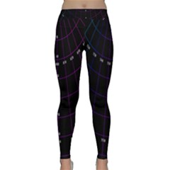 Formula Number Line Purple Natural Classic Yoga Leggings