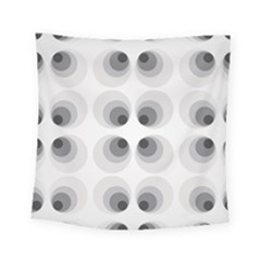 Hole Black Eye Grey Circle Square Tapestry (small) by Alisyart