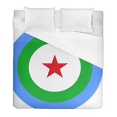 Roundel Of Djibouti Air Force  Duvet Cover (full/ Double Size) by abbeyz71