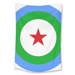 Roundel Of Djibouti Air Force Large Tapestry by abbeyz71