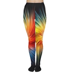 Lamp Light Galaxy Space Color Women s Tights