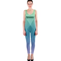 Lotus Events Green Blue Purple Onepiece Catsuit by Alisyart