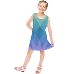 Lotus Events Green Blue Purple Kids  Tunic Dress by Alisyart