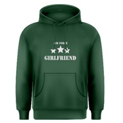 Green Air Force Girlfriend  Men s Pullover Hoodie