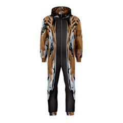 Tiger Face Animals Wild Hooded Jumpsuit (kids) by Alisyart