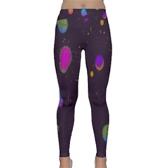 Spots Bright Rainbow Color Classic Yoga Leggings