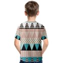 Triangle Wave Chevron Grey Kids  Cotton Tee View2