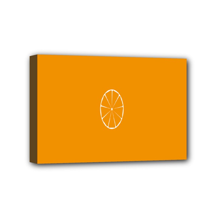 Lime Orange Fruit Fres Mini Canvas 6  x 4 