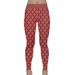 Hexagon Based Geometric Classic Yoga Leggings