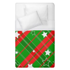 Background Abstract Christmas Duvet Cover (Single Size)
