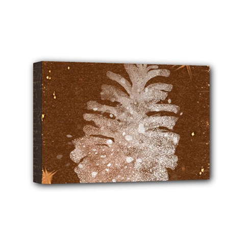 Background Christmas Tree Christmas Mini Canvas 6  x 4 