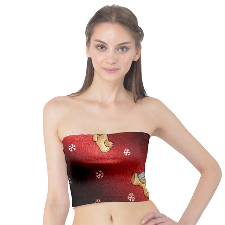 Background Fabric Tube Top