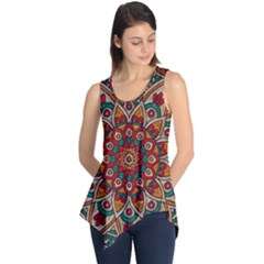 Background Metallizer Pattern Art Sleeveless Tunic