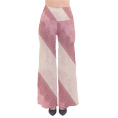 Background Pink Great Floral Design Pants by Nexatart