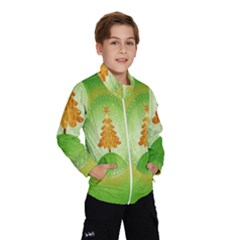 Beautiful Christmas Tree Design Wind Breaker (kids)