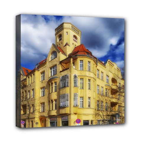 Berlin Friednau Germany Building Mini Canvas 8  X 8  by Nexatart