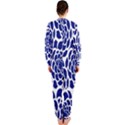 Blue And White Flower Background OnePiece Jumpsuit (Ladies)  View2