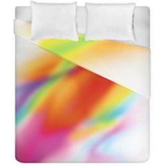 Blur Color Colorful Background Duvet Cover Double Side (california King Size) by Nexatart