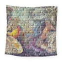 Brick Of Walls With Color Patterns Square Tapestry (Large) View1