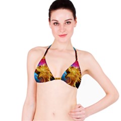 Broncefigur Golden Dragon Bikini Top